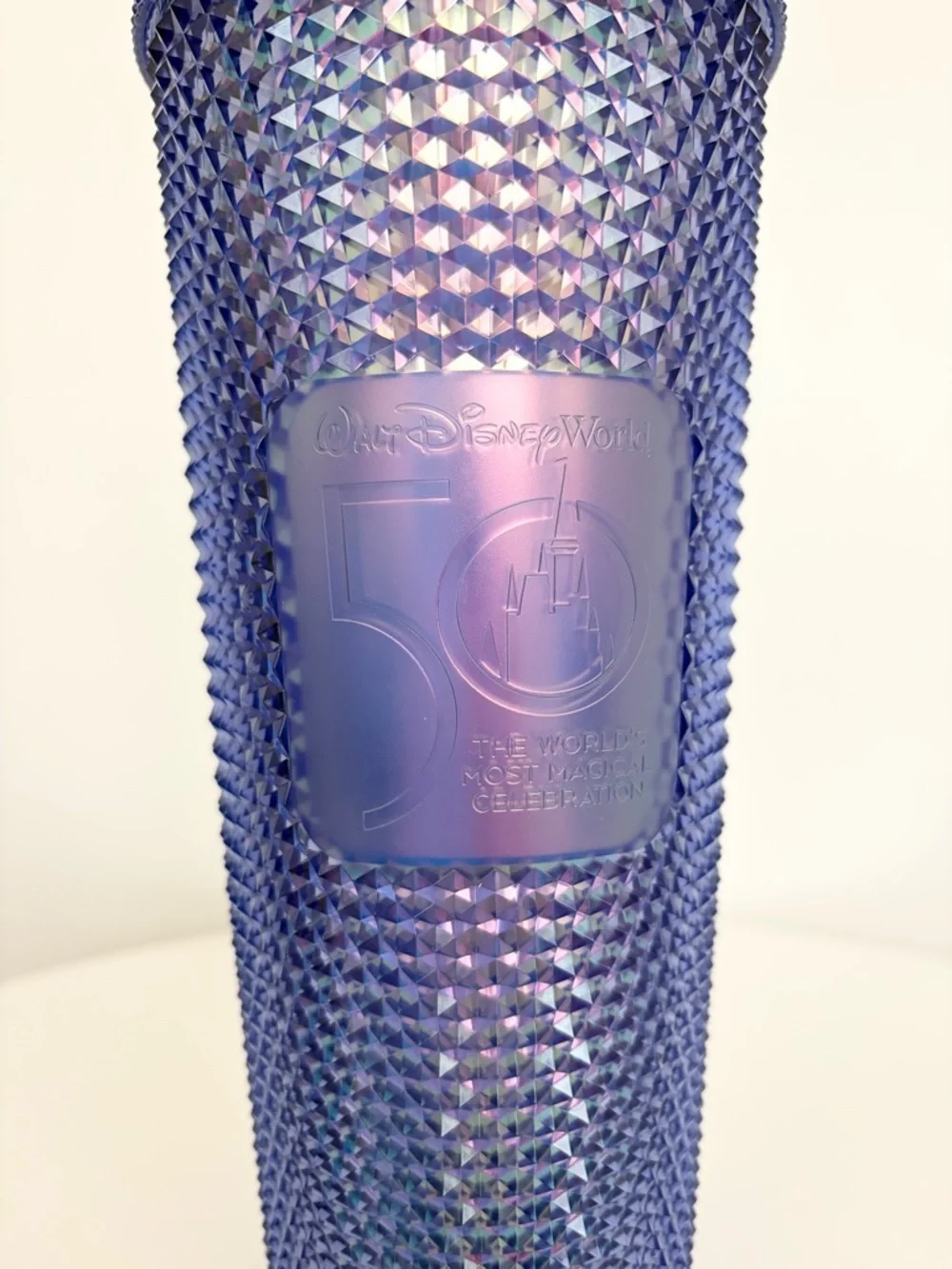 Starbucks Disney 50th Anniversary Studded Tumbler Venti 24oz Iridescent WDW